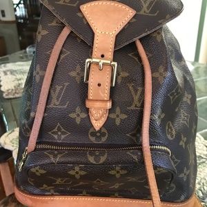Louis Vuitton Backpack purse w/receipt & dustbag